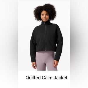 Quilted Calm Black Jacket